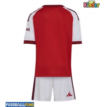 Arsenal Heimtrikotsatz Kinder 2026-27 Kurzarm (+ Kurze Hosen)